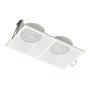 2/LIGHTS RECESSED SPOT WHITE FINO - RECESSED SPOTLIGHTS