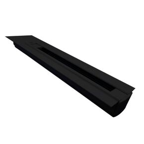 ARCHITECTURAL LIGHTING, TRACKLINE, 3-CIRCUITS TRACK RECESSED BLACK