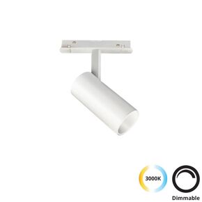 ΑΡΧΙΤΕΚΤΟΝΙΚΌΣ ΦΩΤΙΣΜΌΣ, MAGNETIC WHITE, ΣΠΟΤ TRACK ΛΕΥΚΌ 10W MAGNETIC (DIMMABLE), D: 48, H:120 - ΡΆΓΕΣ & ΣΠΟΤ