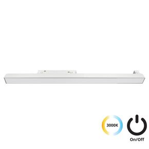 ΑΡΧΙΤΕΚΤΟΝΙΚΌΣ ΦΩΤΙΣΜΌΣ, MAGNETIC ON-OFF, LINEAR ΛΕΥΚΌ L:600  MAGNETIC (ON-OFF), L:600, H:45 - ΡΆΓΕΣ & ΣΠΟΤ