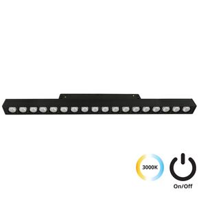 LINEAR  ANTIGLARE L328  MAGNETIC (ON-OFF) - RAILS & SPOTLIGHTS