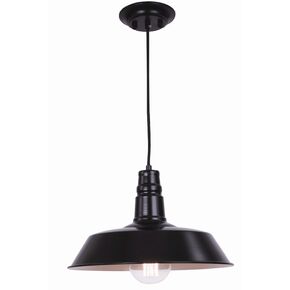 PENDANT LAMP E27 ΜΑΧ 40W ALUMINIUM BLACK-WHITE ZAMPELIS LIGHTS 1495