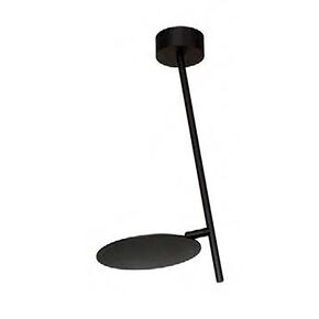 ΜΟΝΤΈΡΝΑ ΦΩΤΙΣΤΙΚΆ ΜΊΝΙΜΑΛ > ΟΡΟΦΉΣ >  CEILING SINGLE LIGHT - BLACK HEIGHT 42 CM WIDTH 23 CM ALUMINIUM AND ACRYLIC 9W LED 3000K, 900 LM - ΚΡΕΜΑΣΤΆ ΦΩΤΙΣΤΙΚΆ