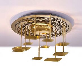 ΜΟΝΤΈΡΝΑ ΦΩΤΙΣΤΙΚΆ ΜΊΝΙΜΑΛ > ΟΡΟΦΉΣ >  CEILING LIGHT DIAMETER 60 CM HEIGHT 25 CM STAINLESS STEEL 45W LED 3000K, 3600 LM - ΟΡΟΦΉΣ ΦΩΤΙΣΤΙΚΆ 