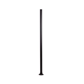 ALUMINUM LANTERNS > ALUMINUM COLUMN 396 200CM BLACK - FLOOR LIGHTS