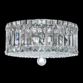 SCHONBEK CRYSTAL CLASSIC LIGHTING > CEILING LAMPS > PLAZA 4 LIGHT 220V CLOSE TO CEILING IN STAINLESS STEEL WITH GOLDEN SHADOW CRYSTALS FROM SWAROVSKI® - ΦΩΤΙΣΤΙΚΆ ΟΡΟΦΉΣ