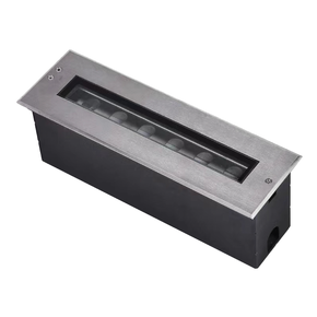 OUTDOOR RECESSED LIGHT LED 9W 3000K STAINLESS STEEL