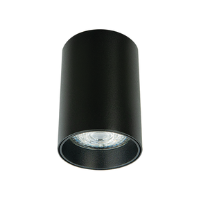 CEILING SPOT LAMP GU10 MAX 40W BLACK ZAMPELIS LIGHTS S154