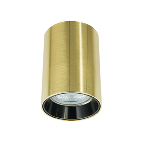 CEILING SPOT LAMP GU10 MAX 40W BRUSSED GOLD ZAMPELIS LIGHTS S155