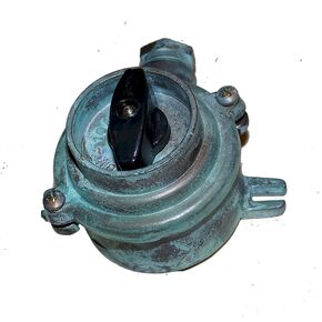 BRASS WATERPROOF LAMPS > SWITCHES > BRASS LIGHT SWITCH SIMPLE O- 10A BIOM.NATURAL BRASS - SWITCHES & SOCKETS
