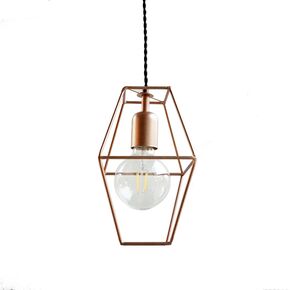 TRADITIONAL HANDMADE LAMPS DITS > HANGING MONOLIGHT HANDMADE MADE OF WIRE. - ΚΡΕΜΑΣΤΆ ΦΩΤΙΣΤΙΚΆ