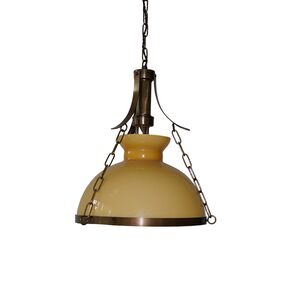 TRADITIONAL HANDMADE LAMPS DITS > HANGING HANDMADE BRONZE MURANO GLASS CHAIN. - ΚΡΕΜΑΣΤΆ ΦΩΤΙΣΤΙΚΆ