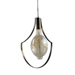 PENDANTS SINGLE LIGHTLAMP SHAPE FROM BRONZE BLADE 46X52 CM - PENDANTS