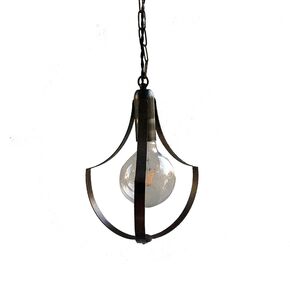 TRADITIONAL HAND-MADE LAMPS DITS > HANGING SINGLE-LIGHT LAMP SHAPE CROSS MADE OF LLAMA. - ΚΡΕΜΑΣΤΆ ΦΩΤΙΣΤΙΚΆ
