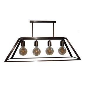 TRADITIONAL HAND-MADE LAMPS DITS > PENDANT CEILING LAMP HANDMADE FROM BRONZE. - ΚΡΕΜΑΣΤΆ ΦΩΤΙΣΤΙΚΆ