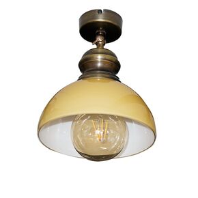 TRADITIONAL HANDMADE LAMPS DITS > CEILING LAMP HANDMADE LAMP MADE OF BRONZE AND MURANO GLASS. - DITS LIGHTING ΚΑΤΑΣΚΕΥΉ ΠΑΡΑΔΟΣΙΑΚΏΝ ΦΩΤΙΣΤΙΚΏΝ (ΧΕΙΡΟΠΟΊΗΤΑ)