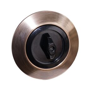 DITS TRADITIONAL HANDCRAFTED LAMPS > SOLID BRONZE FRAME SWITCH . - SWITCHES & SOCKETS