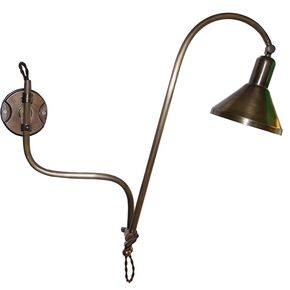 WALL SCONCES HANDMADE LAMP OF BRONZE ROTATING SPLIT ARM D2 - WALL LIGHTS