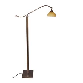 TRADITIONAL HANDMADE LAMPS DITS > FLOOR LAMPS MADE OF BRONZE AND MURANO GLASS ADJUSTABLE HEIGHT AND DEPTH. - ΦΩΤΙΣΤΙΚΆ ΔΑΠΈΔΟΥ