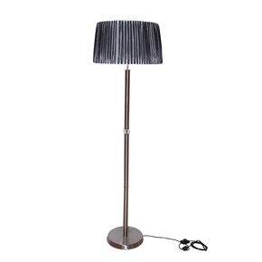 TRADITIONAL HANDMADE LAMPS DITS > HANDMADE FLOOR LAMP MADE OF BRONZE HAT FABRIC. - ΦΩΤΙΣΤΙΚΆ ΔΑΠΈΔΟΥ