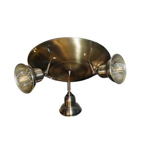 TRADITIONAL HANDMADE LAMPS DITS > SPOT ROSETTE WITH BRONZE BELL. - ΣΠΟΤ ΤΟΊΧΟΥ