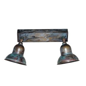 TRADITIONAL HANDMADE LIGHTING DITS > SPOT BAR MADE OF HANDMADE BRONZE. - WALL SPOT