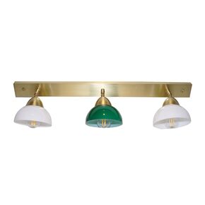 TRADITIONAL HANDMADE LAMPS DITS > SPOTS MADE OF BRONZE HANDMADE MURANO GLASS. - WALL SPOT