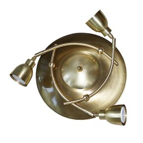 TRADITIONAL HANDMADE LAMPS DITS > SPOT ROSETTE MADE OF HANDMADE BRONZE. - WALL SPOT