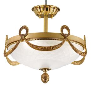 ΚΛΑΣΙΚΆ ΦΩΤΙΣΤΙΚΆ < ΙΤΑΛΙΚΆ POSSONI >   CHANDELIER WITH GLASS FINISH  002-008    3XMAX42W E14 - ΚΡΕΜΑΣΤΆ ΦΩΤΙΣΤΙΚΆ