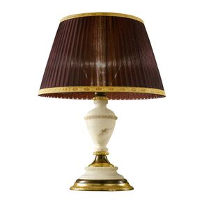 ΚΛΑΣΙΚΆ ΦΩΤΙΣΤΙΚΆ < ΙΤΑΛΙΚΆ POSSONI >   TABLE LAMP WITH ALABASTER FINISH  003-008-034    1XMAX42W E27 - ΚΡΕΜΑΣΤΆ ΦΩΤΙΣΤΙΚΆ