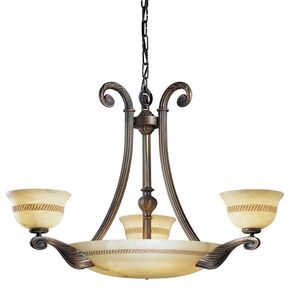 ΚΛΑΣΙΚΆ ΦΩΤΙΣΤΙΚΆ < ΙΤΑΛΙΚΆ POSSONI >   CHANDELIER WITH ALABASTER FINISH  003-008    3XMAX28W E14 - ΚΡΕΜΑΣΤΆ ΦΩΤΙΣΤΙΚΆ