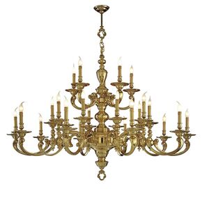 ΚΛΑΣΙΚΆ ΦΩΤΙΣΤΙΚΆ < ΙΤΑΛΙΚΆ POSSONI >   POLISH BRASS FINISH CHANDELIER FINISH  007    25XMAX42W E14 - ΚΡΕΜΑΣΤΆ ΦΩΤΙΣΤΙΚΆ