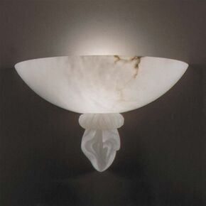 CLASSIC LIGHTING < ITALIAN POSSONI > WALL SCONCES > ALABASTER WALL LIGHT - WALL LIGHTS