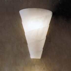 CLASSIC LIGHTING < ITALIAN POSSONI > WALL SCONCES > ALABASTER WALL LIGHT - WALL LIGHTS