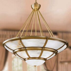 ΚΛΑΣΙΚΆ ΦΩΤΙΣΤΙΚΆ < ΙΤΑΛΙΚΆ POSSONI >   CHANDELIER WITH ALABASTER FINISH  003-006-008    6XMAX28W E14 - ΚΡΕΜΑΣΤΆ ΦΩΤΙΣΤΙΚΆ