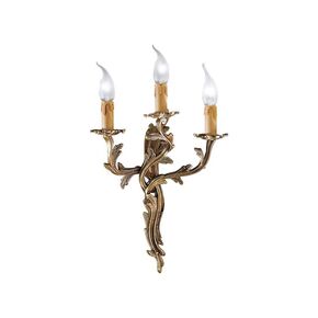 ΚΛΑΣΙΚΆ ΦΩΤΙΣΤΙΚΆ < ΙΤΑΛΙΚΆ POSSONI >   WALL LIGHT FINISH  002-008    3XMAX42W E14 - ΤΟΊΧΟΥ ΦΩΤΙΣΤΙΚΆ 