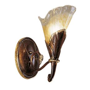 ΚΛΑΣΙΚΆ ΦΩΤΙΣΤΙΚΆ < ΙΤΑΛΙΚΆ POSSONI >   WALL LIGHT W/GLASS FINISH  008-034    1XMAX42W E14 - ΤΟΊΧΟΥ ΦΩΤΙΣΤΙΚΆ 
