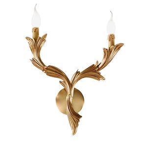 ΚΛΑΣΙΚΆ ΦΩΤΙΣΤΙΚΆ < ΙΤΑΛΙΚΆ POSSONI >   WALL LIGHT FINISH  002-008    2XMAX42W E14 - ΤΟΊΧΟΥ ΦΩΤΙΣΤΙΚΆ 