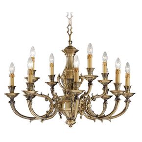 ΚΛΑΣΙΚΆ ΦΩΤΙΣΤΙΚΆ < ΙΤΑΛΙΚΆ POSSONI >   CHANDELIER FINISH  002-008    16XMAX42W E14 - ΚΡΕΜΑΣΤΆ ΦΩΤΙΣΤΙΚΆ