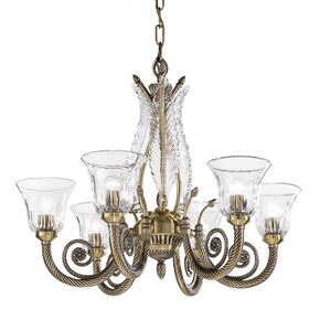 ΚΛΑΣΙΚΆ ΦΩΤΙΣΤΙΚΆ < ΙΤΑΛΙΚΆ POSSONI >   CHANDELIER WITH CLEAR CRYSTAL FINISH  002-008     - ΚΡΕΜΑΣΤΆ ΦΩΤΙΣΤΙΚΆ