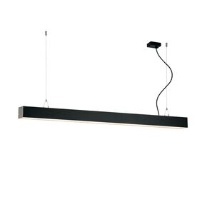 LINEAR SUSPENDED DIRECT+INDIRECT L1420 4000K BLACK DIM. STATION ULTRA - LINEARS