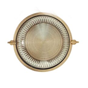 BRASS WATERPROOF LAMPS > WALL LAMPS > ROUND TURTLE H.GRID 1XE27 220 60W W: 175MM H: 175MM - WATERPROOF LIGHTS (TURTLES)