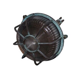 BRASS WATERPROOF LAMPS > WALL LAMPS > ROUND TORTOISE OREIXALCINE 1XE27 220 60W W: 150MM H: 150MM - WATERPROOF LIGHTS (TURTLES)