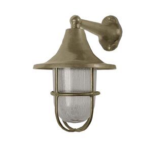 BRASS WATERPROOF LIGHTS > WALL SCONCES > SCALE+MAST HAT 100W - WALL LIGHTS