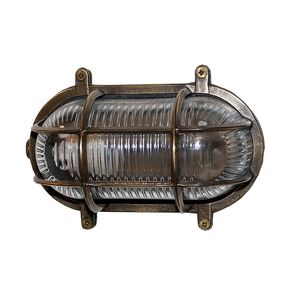 BRASS WATERPROOF LAMPS > WALL TURTLES > OVAL TURTLE - WATERPROOF LIGHTS (TURTLES)