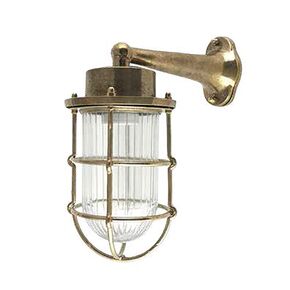 BRASS WATERPROOF LIGHTS > WALL SCONCES > LONG MESH FITTINGS - WALL LIGHTS