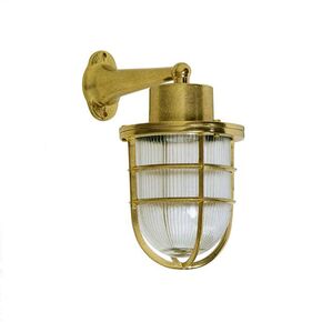 BRASS WATERPROOF LIGHTS > WALL SCONCES > 150W CAST GRID FITTINGS - WALL LIGHTS