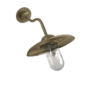 BRASS WATERPROOF LAMPS > WALL SCONCES > WAVE CLEAR GLASS WAVE ARM SQUEEGEE - WALL LIGHTS