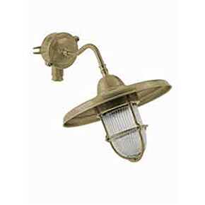 BRASS WATERPROOF LIGHTS > WALL SCONCES > SQUEEGEES+HAT + NETTING BOX 43 - WALL LIGHTS
