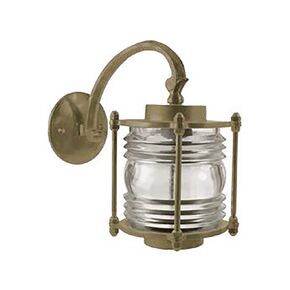 BRASS SEALED LIGHTING > WALL SCONCES > LIGHTHOUSE SCANDALS + CAST ARM AND BASE - WALL LIGHTS